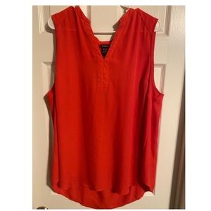 Torrid blood orange Harper pullover tank
